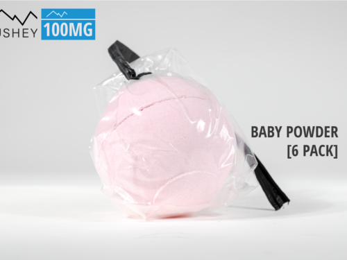 bath bomb baby powder