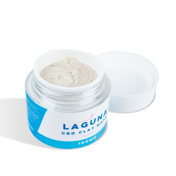 EndoFlo Laguna CBD Clay Mask for Face 100mg from top