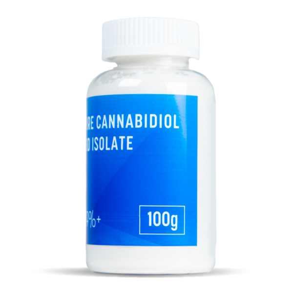 Buy Small Wholesale CBD Isolate 99% 100g UK right side